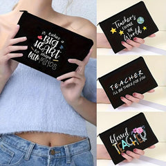Portable Canvas Comestic Bag Travel Makeup Storage Pouch Pencil Bag