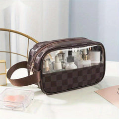 Cosmetic Zipper Bag Lightweight Storage Handbag Toiletry Wash Bag