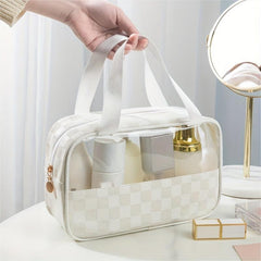 Cosmetic Zipper Bag Lightweight Storage Handbag Toiletry Wash Bag
