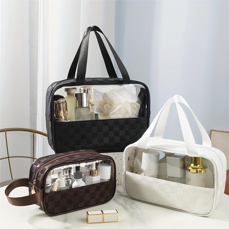 Cosmetic Zipper Bag Lightweight Storage Handbag Toiletry Wash Bag