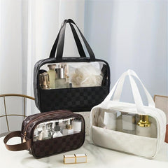 Cosmetic Zipper Bag Lightweight Storage Handbag Toiletry Wash Bag