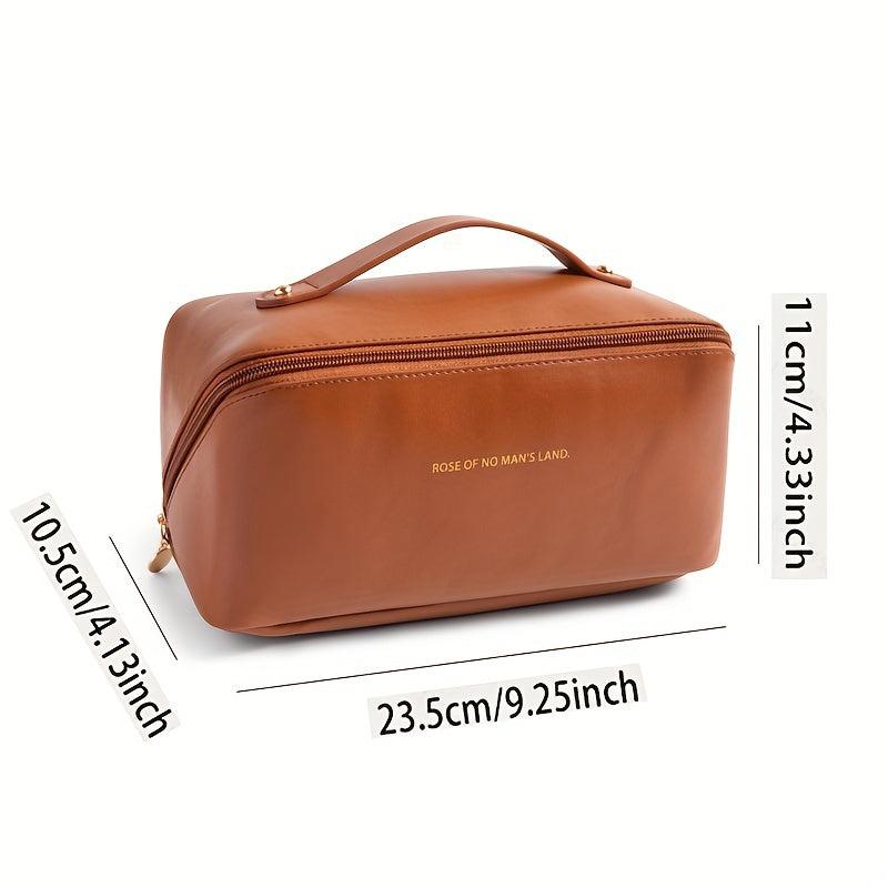 Large Capacity Travel Cosmetic Bag Portable Makeup Pouch Toiletry Wash Bag