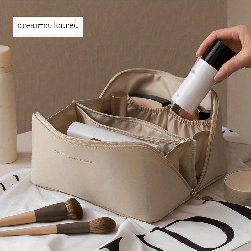 Large Capacity Travel Cosmetic Bag Portable Makeup Pouch Toiletry Wash Bag