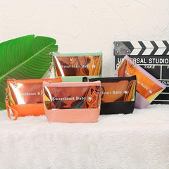 Waterproof Laser Cosmetics Travel Bag Makeup Storage Pouch