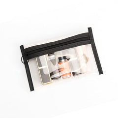 Transparent Zipper Pouch Travel Storage Bag Waterproof Makeup Bag
