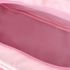 Chenille Letter Patch Travel Cosmetic Bag Waterproof Makeup Pouch