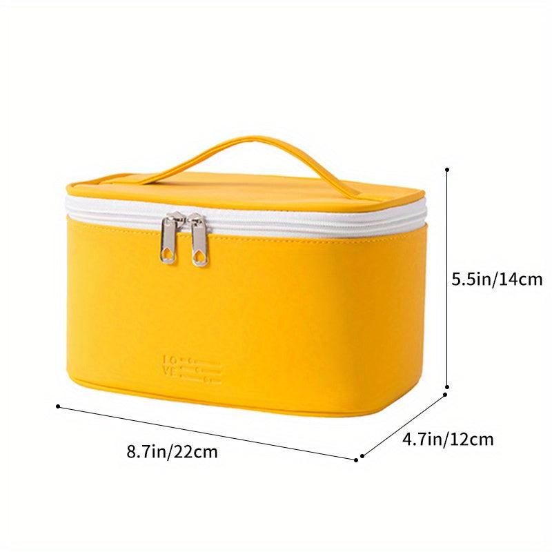 Portable Zipper Makeup Organizer Lightweight Makeup Bag