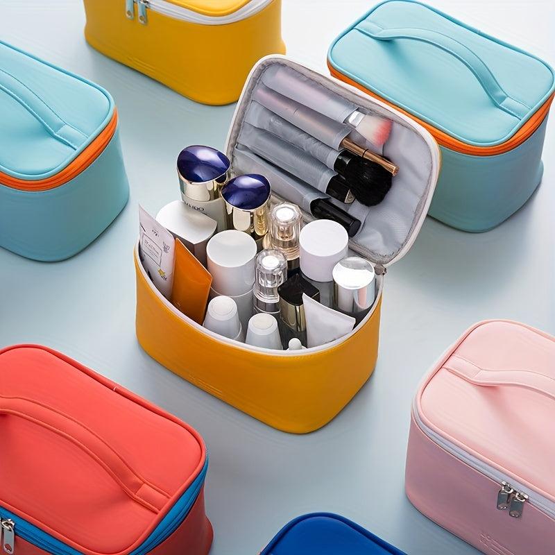 Portable Zipper Makeup Organizer Lightweight Makeup Bag