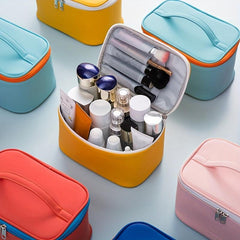 Portable Zipper Makeup Organizer Lightweight Makeup Bag