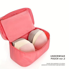 2-Pcs Travel Underwear Storage Bags Lightweight Organizers