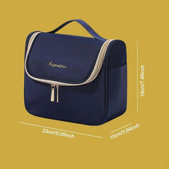 Large Capacity Storage Bag Portable Cosmetic Organizer with Zipper