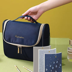 Large Capacity Storage Bag Portable Cosmetic Organizer with Zipper