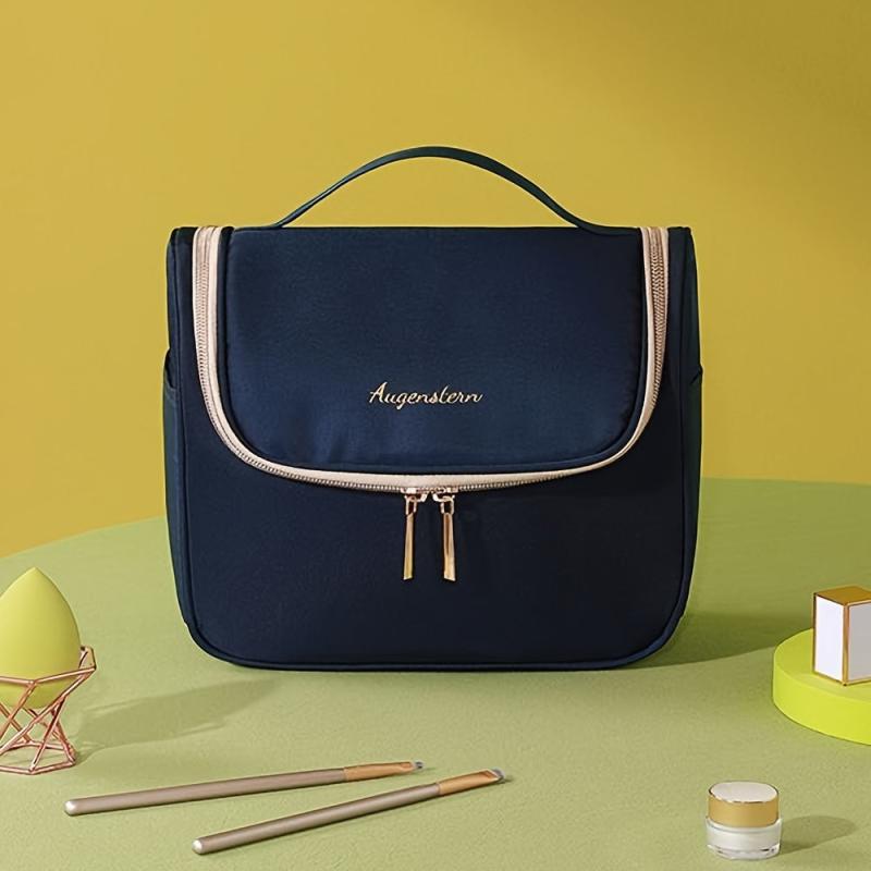 Large Capacity Storage Bag Portable Cosmetic Organizer with Zipper