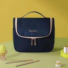 Large Capacity Storage Bag Portable Cosmetic Organizer with Zipper