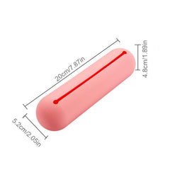 Silicon Travel Makeup Brush Holder Portable Organizer Pouch