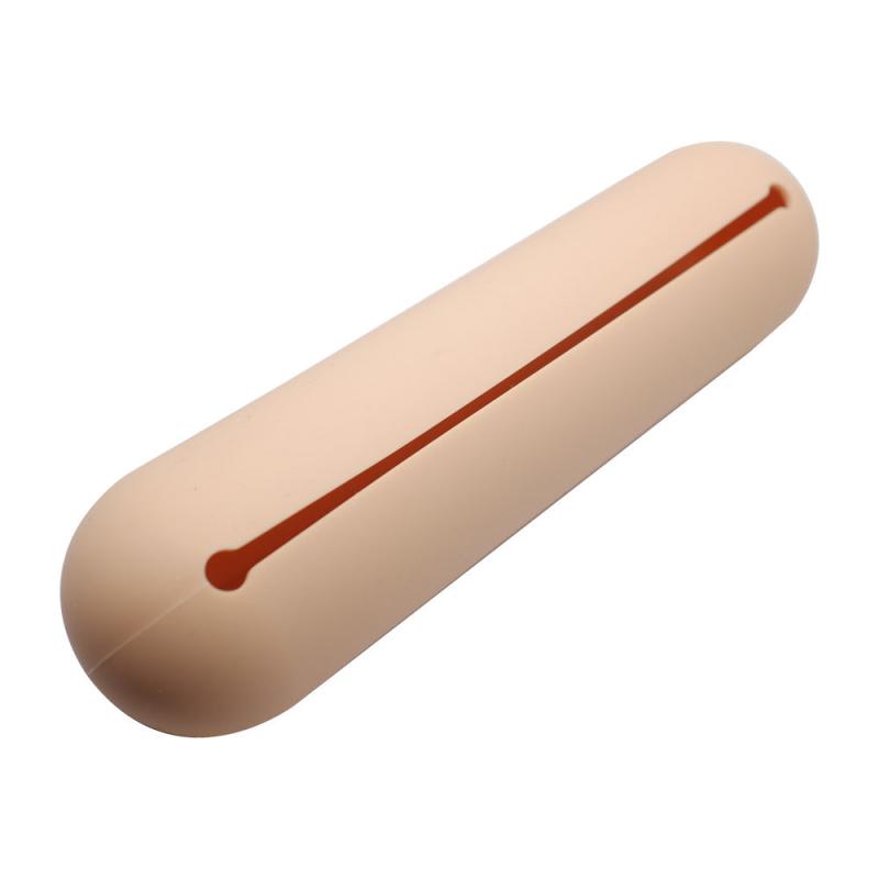 Silicon Travel Makeup Brush Holder Portable Organizer Pouch