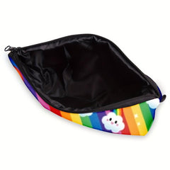 Rainbow Print Cos. Storage Bag Portable Makeup Pouch Toiletry Bag