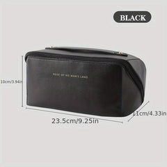 Versatile Zipper Cosmetic Bag for Travel Toiletries