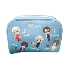 Cartoon Pattern Cosmetic Organizer Travel Toiletry Storage Bag Zipper Makeup Bag