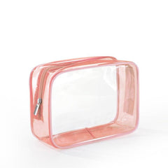 Clear Makeup Bag PVC Cosmetic Bag Makeup Case With Zipper