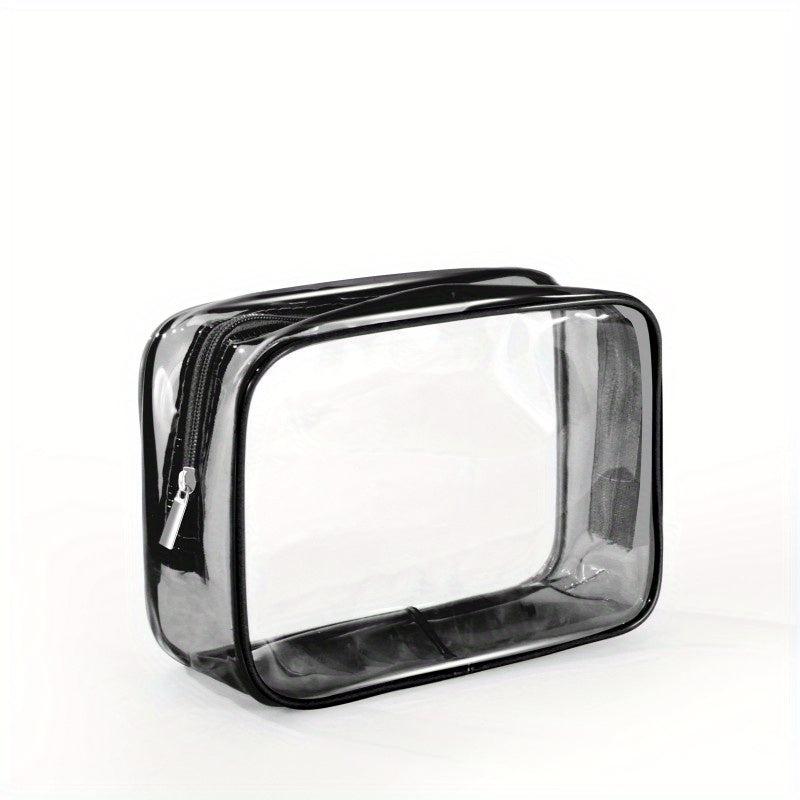 Clear Makeup Bag PVC Cosmetic Bag Makeup Case With Zipper