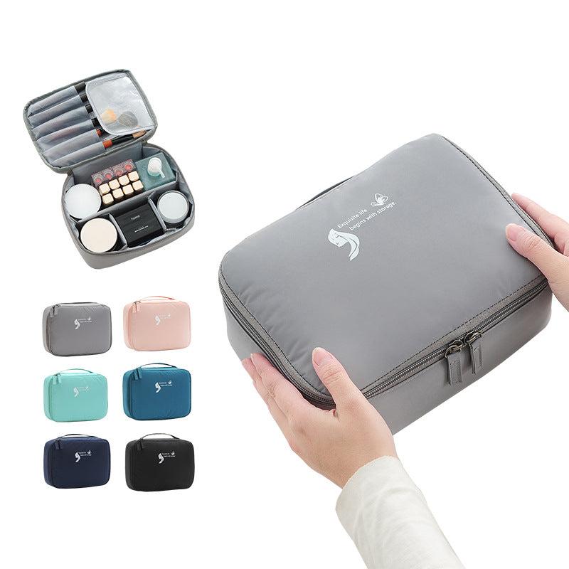 Portable Travel Cosmetic Bag Large Capacity Multifunctional Makeup Organizer