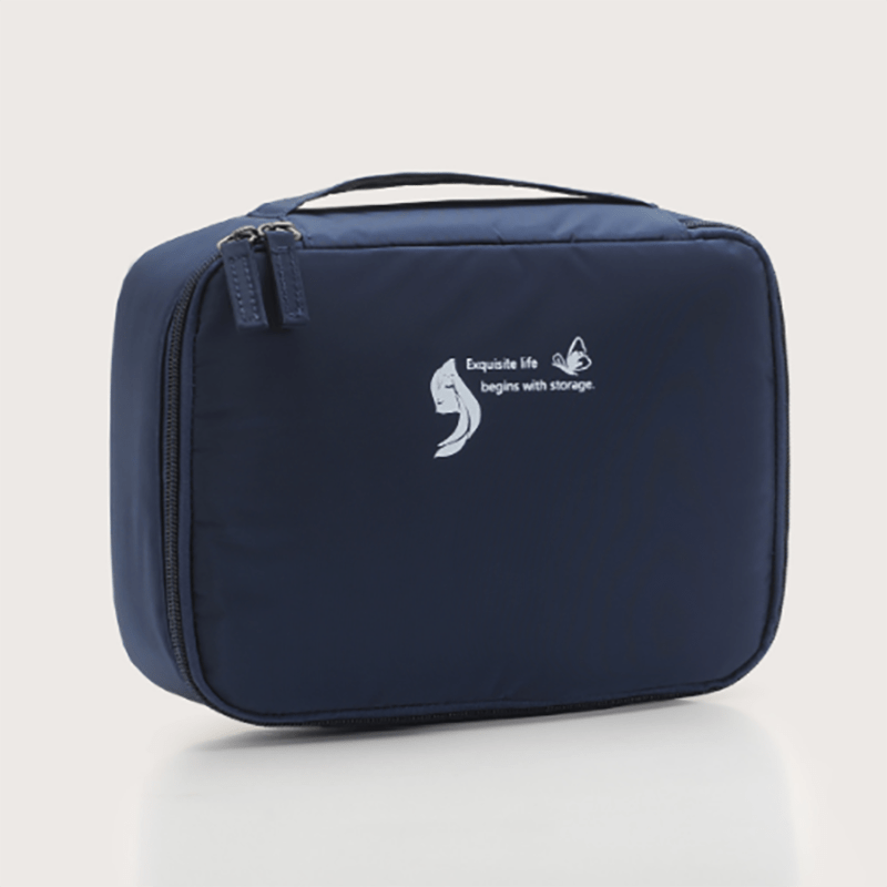 Portable Travel Cosmetic Bag Large Capacity Multifunctional Makeup Organizer