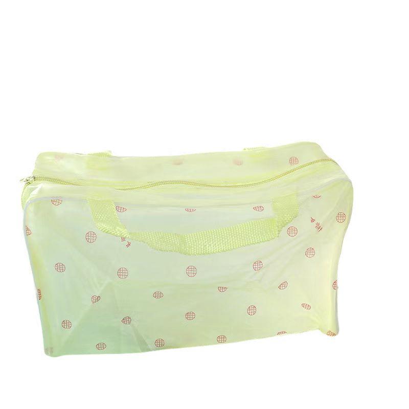 Waterproof Lightweight Portable Cosmetic Bag Double Handle Zipper Toiletry Bag