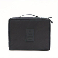 Floral Print Cosmetic Bag Lightweight Travel Makeup Pouch Portable Toiletry Bag