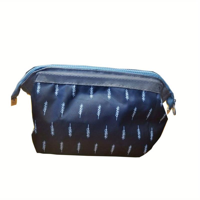 Stylish Zipper Makeup Bag Lightweight Cosmetic Bag For Travel