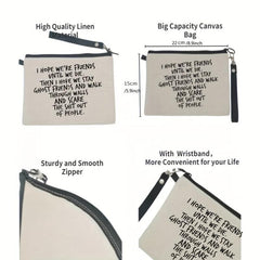 Letter Pattern Carry On Bag Lightweight Storage Bag