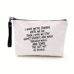 Letter Pattern Carry On Bag Lightweight Storage Bag