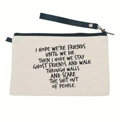 Letter Pattern Carry On Bag Lightweight Storage Bag