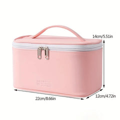 Minimalist Cosmetic Zipper Bag Makeup Organizer Toiletry Wash Bag