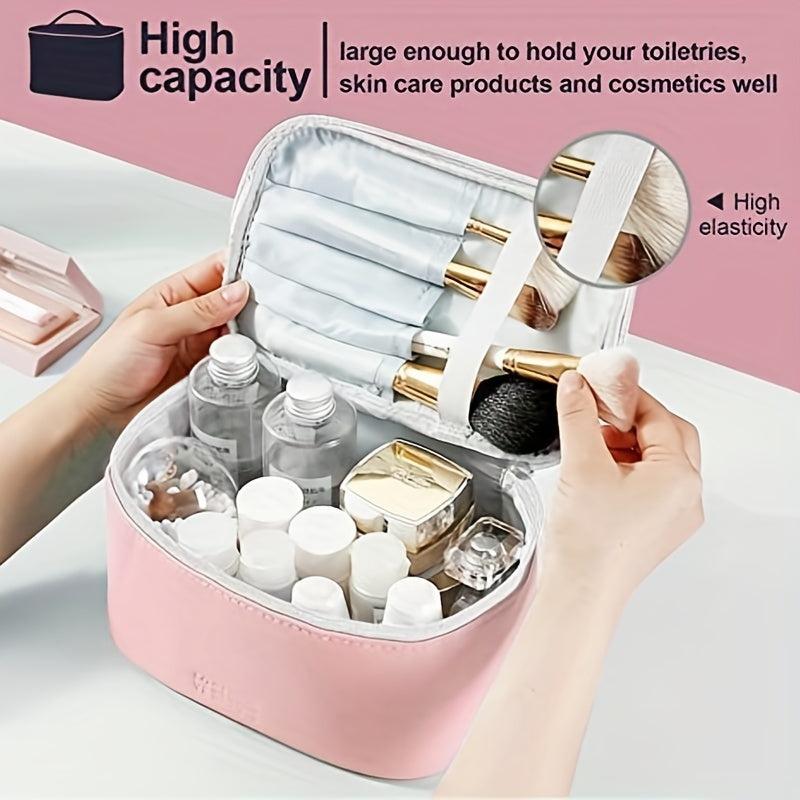 Minimalist Cosmetic Zipper Bag Makeup Organizer Toiletry Wash Bag