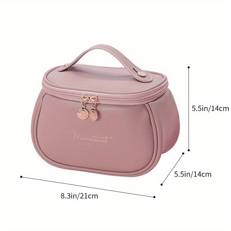 Waterproof Travel Cosmetic Bag Portable Zipper Toiletry