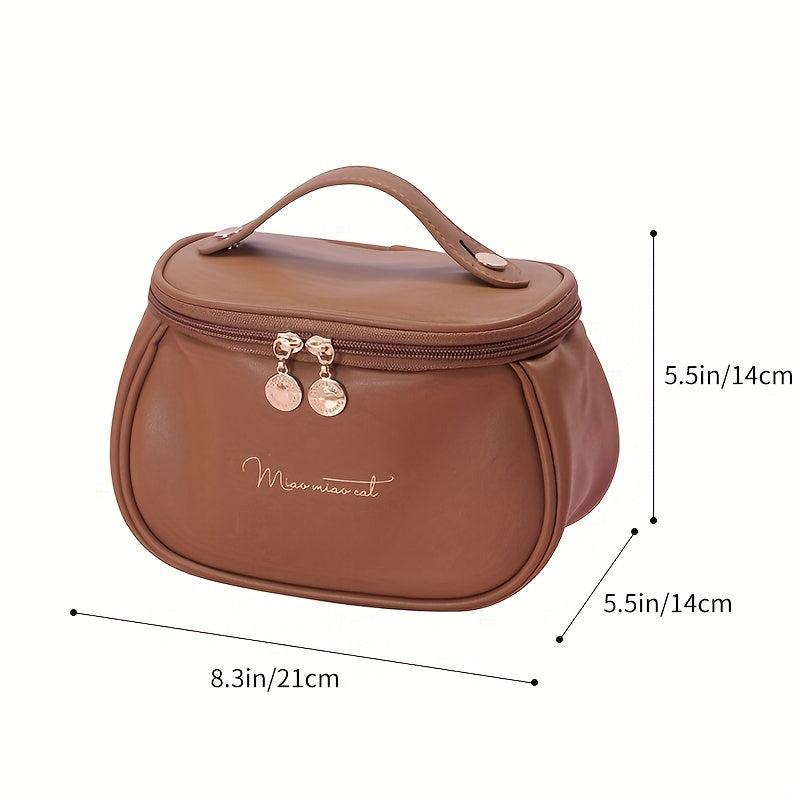 Waterproof Travel Cosmetic Bag Portable Zipper Toiletry
