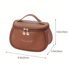 Waterproof Travel Cosmetic Bag Portable Zipper Toiletry