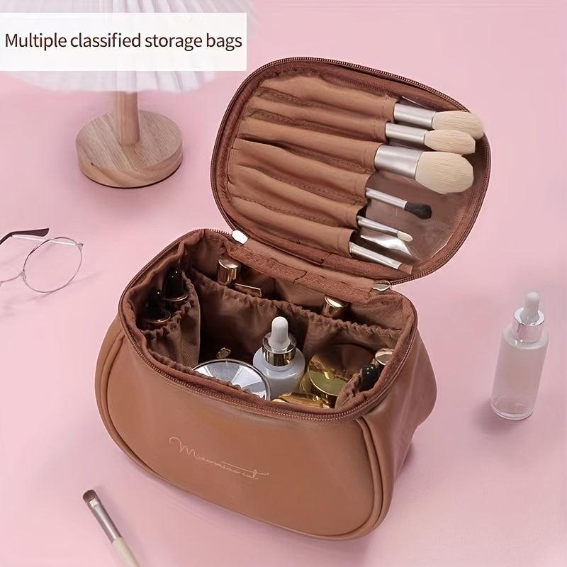 Waterproof Travel Cosmetic Bag Portable Zipper Toiletry