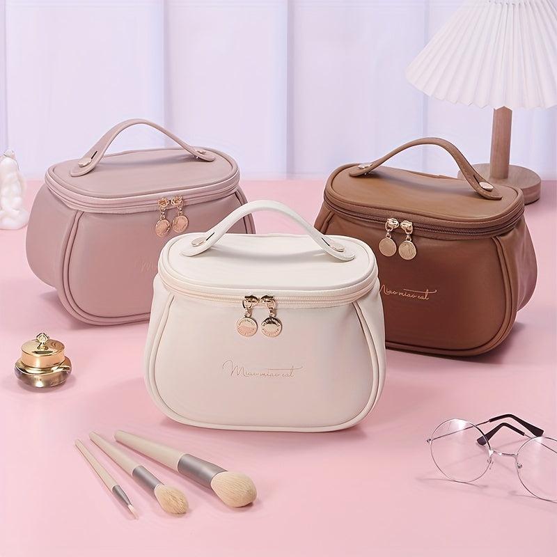 Waterproof Travel Cosmetic Bag Portable Zipper Toiletry