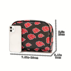 Cartoon Pattern Zipper Pouch Clutch Organizer Coin Purse