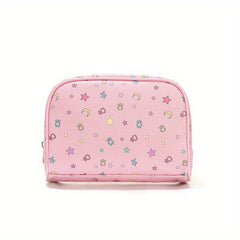 Cartoon Pattern Zipper Pouch Clutch Organizer Coin Purse