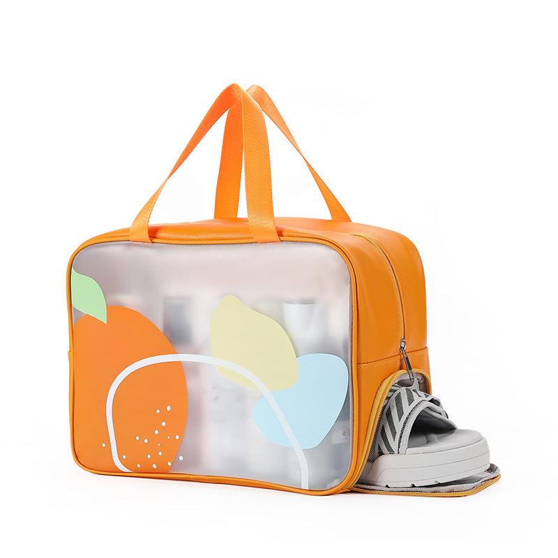 Travel Storage Handbag Versatile Toiletry Wash Bag Waterproof Satchel Bag