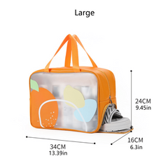 Travel Storage Handbag Versatile Toiletry Wash Bag Waterproof Satchel Bag
