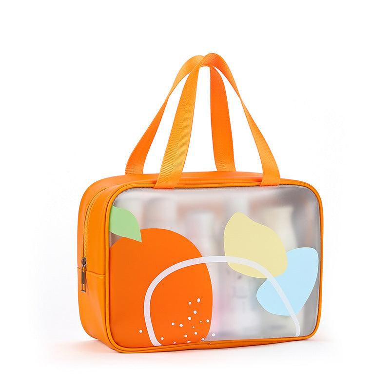 Travel Storage Handbag Versatile Toiletry Wash Bag Waterproof Satchel Bag