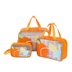 Travel Storage Handbag Versatile Toiletry Wash Bag Waterproof Satchel Bag