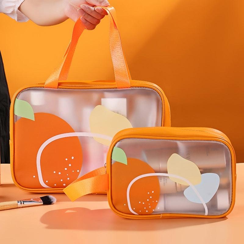 Travel Storage Handbag Versatile Toiletry Wash Bag Waterproof Satchel Bag