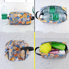 Cartoon Animal Makeup Zipper Bag Versatile Storage Pouch