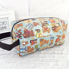 Cartoon Animal Makeup Zipper Bag Versatile Storage Pouch