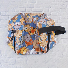 Cartoon Animal Makeup Zipper Bag Versatile Storage Pouch